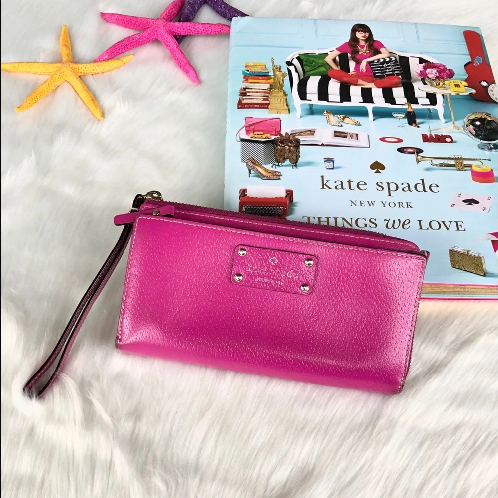 Kate Spade Pink Wristlet